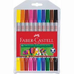   Filctoll FABER-CASTELL Grip kétvégű 10db-os készlet (151110)