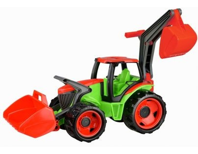 LENA Óriás traktor markolóval és kotróval 65 cm (02081)