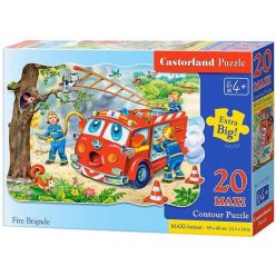 Castorland Maxi puzzle - Tűzoltó autó 20 db-os (C-02146)