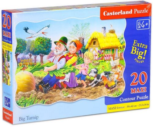 Castorland Maxi Puzzle - Répa mese 20 db-os (C-02283)