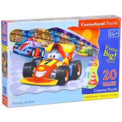 Castorland Maxi Puzzle - Versenyautók 20 db-os (C-02306)