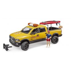   Bruder RAM 2500 Power Wagon: figurával, SUP-pal és fény- és hangmodullal (02506)