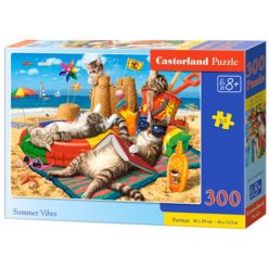   Castorland 300 db-os puzzle - Macskák vakációja (B-030460)