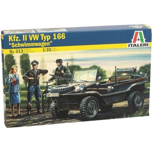 Italeri: Kfz. II VW Typ 166 harckocsi makett, 1:35 0313s