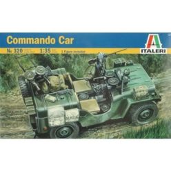 Italeri: Jeep Commando autó makett, 1:35 0320s