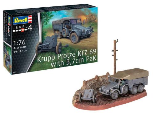 Revell Krupp Protze KFZ 69 with 3,7cm Pak (03344)