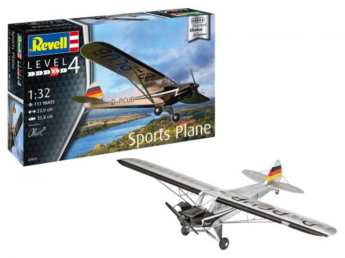 Revell Builders Choice Sports Plane 1:32 makett repülő (03835)