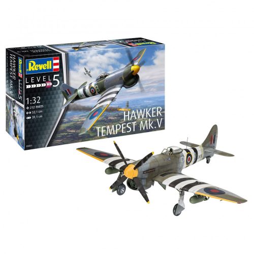 Revell Hawker Tempest V 1:32 makett repülő (03851)