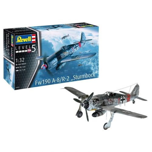 Revell Fw190 A-8 Sturmbock 1:32 makett repülő (03874)