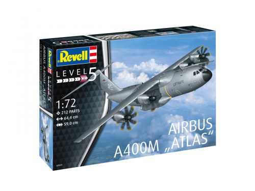 Revell Airbus A400M Luftwaffe 1:72 makett repülő (03929)