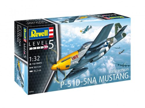 Revell P-51D Mustang makett 1:32 makett repülő (03944)