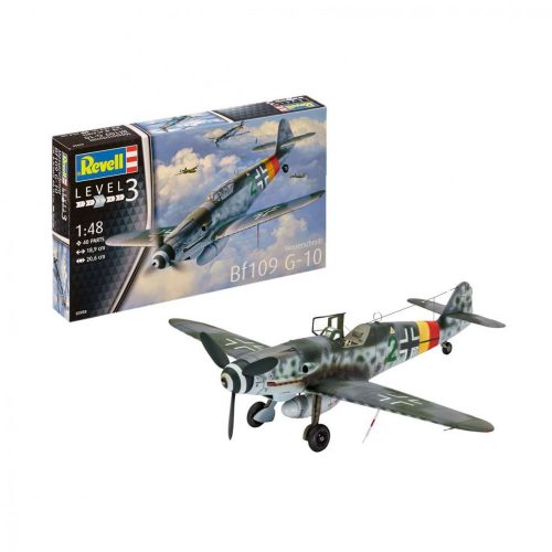 Revell Messerschmitt Bf109 G-10 1:48 makett repülő (03958)