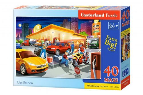 Castorland 40 db-os MAXI puzzle - Benzinkút (B-040377)