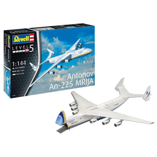 Revell Antonov An-225 Mrija 1:144 makett repülő (04958)