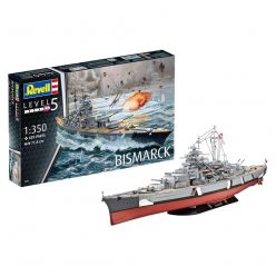 Revell Battleship Bismarck 1:350 makett hajó (05040)