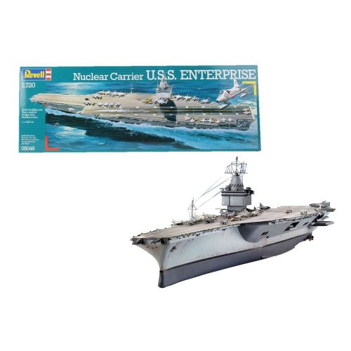 Revell Nuclear Carrier U.S.S. Enterprise 1:720 makett hajó (05046)