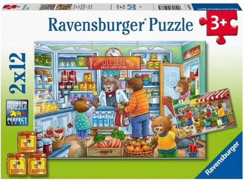 Ravensburger Puzzle 2x12 db - A boltban (05076)