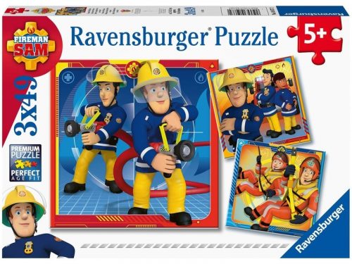 Ravensburger: Puzzle 3x49 db - Sam a mi hősünk (05077)