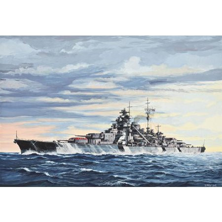 Revell - Battleship Bismarck 1:700 (05098)