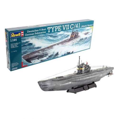 Revell U-Boot TYPE VII C/41 Atlantic Version 1:144 makett tengeralattjáró (05100)