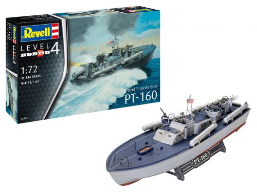 Revell Patrol Torpedo Boat PT-559 / PT-160 1:72 makett hajó (05175)