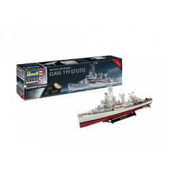   Revell German Destroyer Class 119 (Z1/Z5) 1:144 (05179) hajó makett