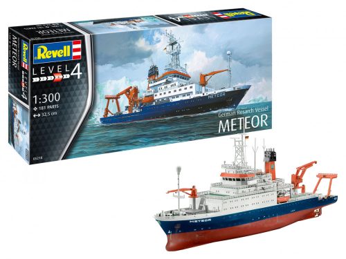 Revell German Research Vessel Meteor 1:300 makett hajó (05218)