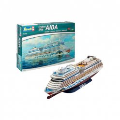   Revell Cruiser Ship AIDA - AIDAblu, AIDAsol, AIDAmar, AIDAstella 1:400 makett hajó (05230)