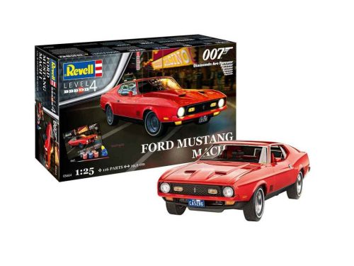 Revell Gift Set - Ford Mustang Mach 1 - James Bond 007 Diamonds Are Forever (05664)