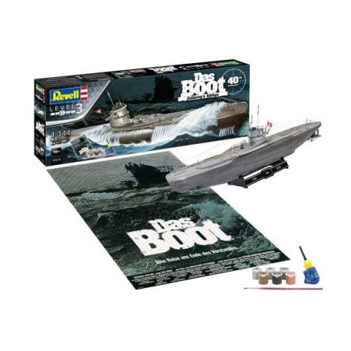 Revell Gift Set Movie Set DAS BOOT - 40th Anniversary 1:144 (05675)