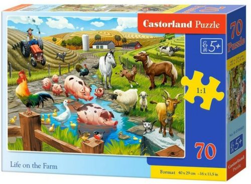 Castorland Élet a farmon - 70 db-os puzzle B-070060