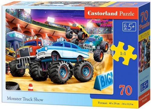 Castorland Monster Truck Show 70 db-os (B-070077)