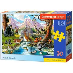 Castorland Erdei állatok - 70 db-os puzzle B-070091