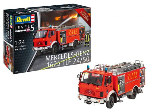 Revell Mercedes-Benz 1625 TLF 24/50 makett traktor (07516)