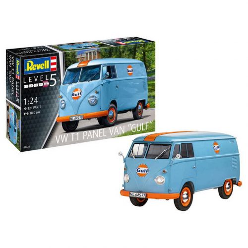 Revell VW T1 Panel Van (Gulf Decoration) 1:24 (07726)