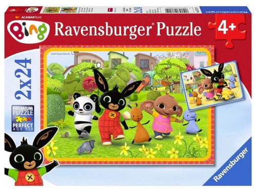 Ravensburger Puzzle 2x24 db - Bing és barátai (07821)