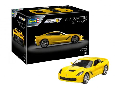 Revell 2014 Corvette Stingray Promotion Box 1:25 makett autó (07825)