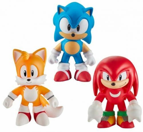 Modell & Hobby Stretch: Sonic nyújtható akciófigura - 3 db-os szett (08012)