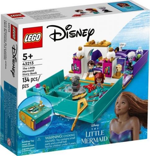 LEGO Disney Princess 43213 A kis hableány mesekönyv