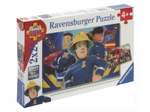 Ravensburger: Sam a tűzoltó 2 x 24 darabos puzzle (09042)