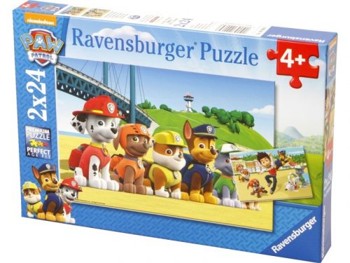 Ravensburger: Mancs őrjárat 2 x 24 darabos puzzle (09064)