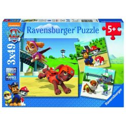 Ravensburger: Mancs őrjárat 3 x 49 darabos puzzle (09239)