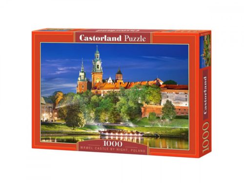 Castorland Wawel Királyi Kastély éjjel, Krakkó 1000 db-os (C-103027)