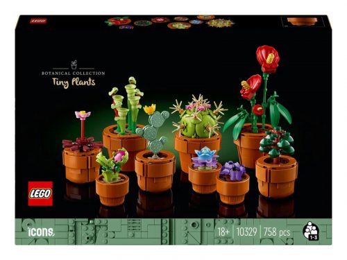 LEGO ICONS 10329 APRÓ CSEREPES NÖVÉNYEK