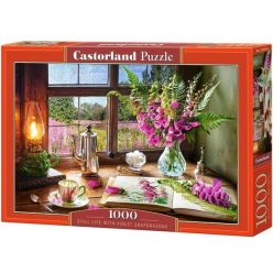   Castorland Csendélet lila virágokkal, Puzzle 1000 db C- 104345