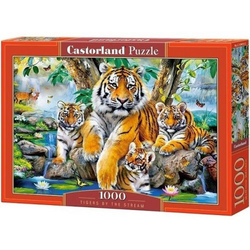 Castorland Tigris család Puzzle 1000 db 104413