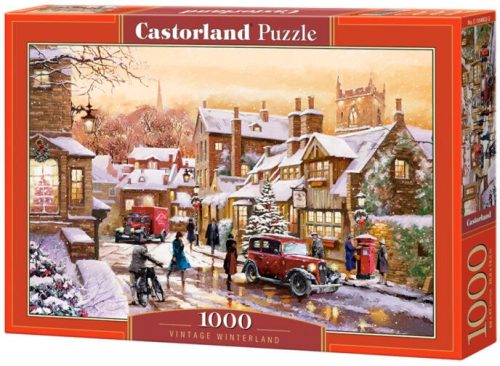 Castorland 1000 db-os puzzle - Vintage Winterland (C-104802)