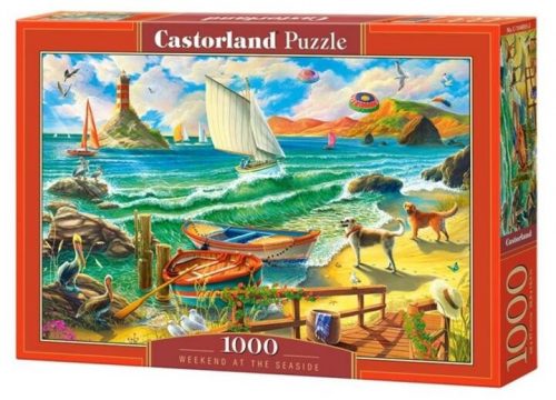 Castorland 1000 db-os puzzle - Hétvége a tengerparton (C-104895)