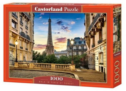 Castorland 1000 db-os puzzle - Séta Párizsban (C-104925)