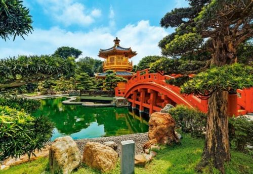 Castorland C-104932 - Nan Lian Garden, Hong Kong - 1000 db-os puzzle